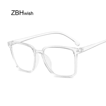 

Retro Vintage Glasses Women Clear Lens Square Nerd Glass Frame Attractive Party Eyewear Selfie Pose Lady Soild Glasses
