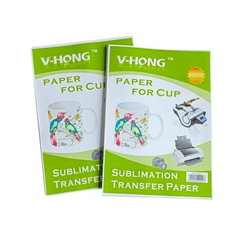 

High quality dark transfer printing paper inkjet thermal heat transfer paper for mugs Non cotton fabric ceramics polyester fiber