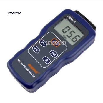 

New High Precision SM206 Radiation Measurement Power Meter 3-3 / 4LCD LCD Screen Radiation Glass Light Intensity Tester