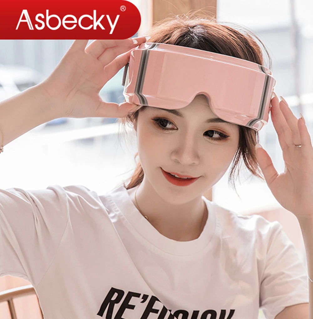 

Bluetooth Smart Vibration Eye Massager Eye Care Device Hot Compress Glasses Instrument Misic Foldable Eeye Protection Massager