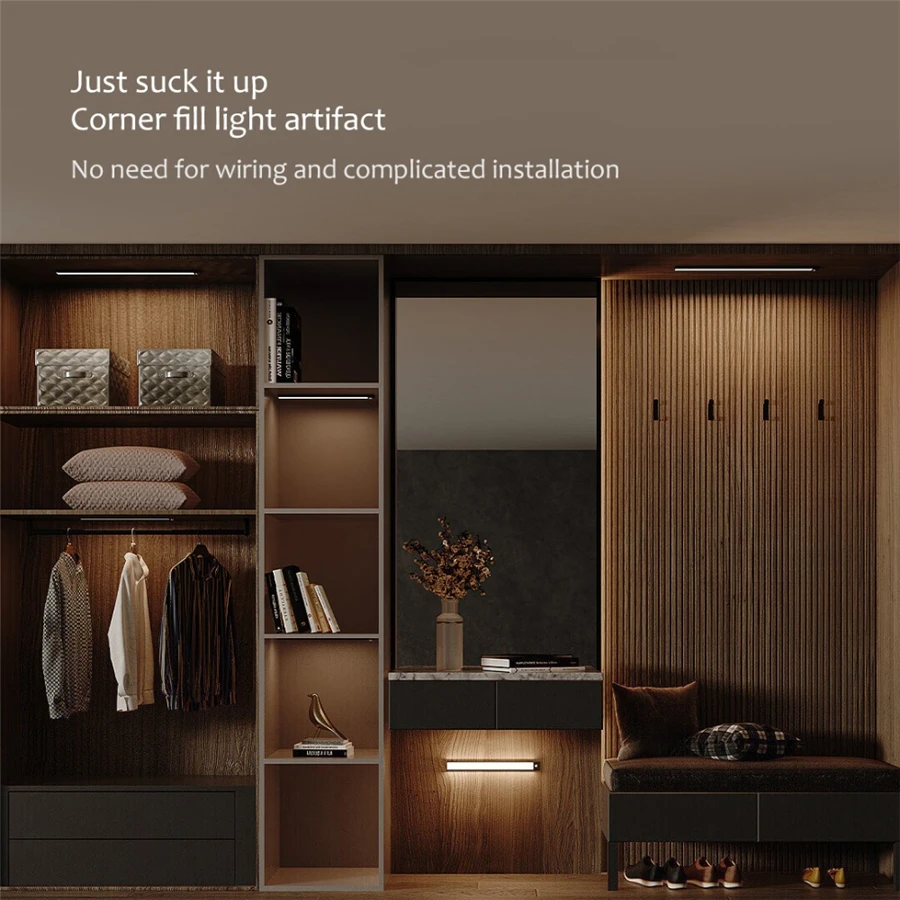 YEELIGHT Induction Night Light LED Smart Human Motion Sensor Light Bar Wardrobe Cabinet Corridor Wall Lamps smart night lamp led lamp smart motion sensor