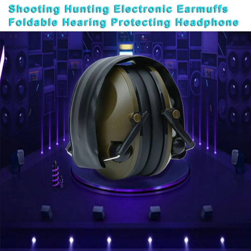 

Military Tactical Earmuff Noise Reduction Hunting Shooting Headphone Anti-noise Ear Defenders Hearing Protector