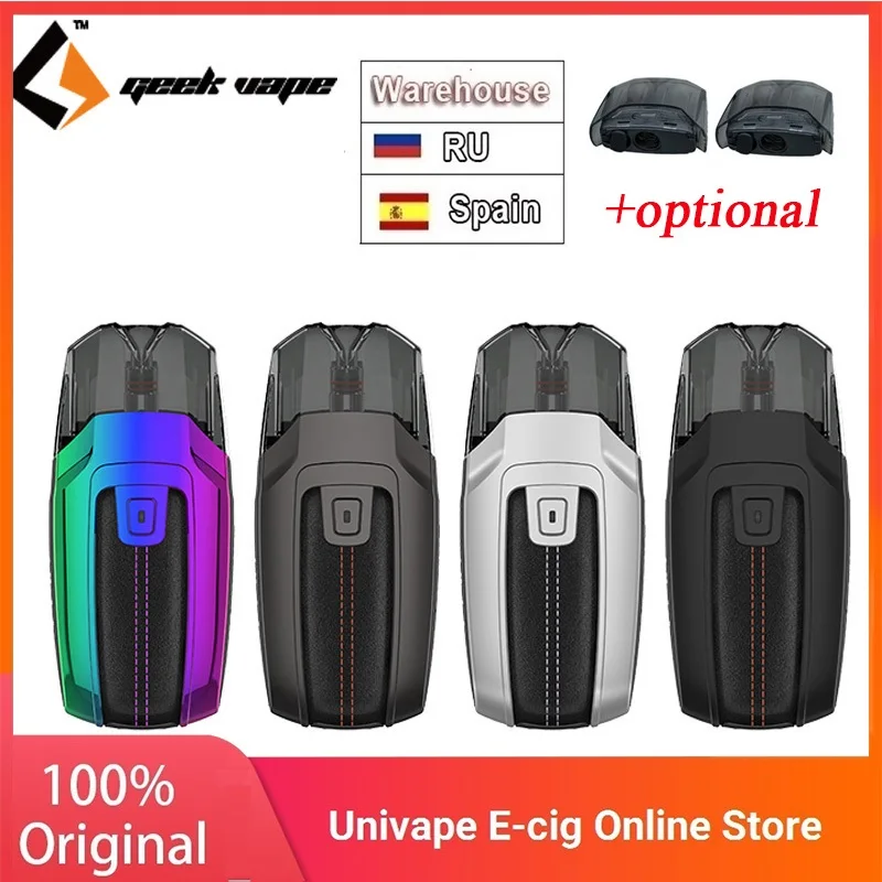 Оригинальный Geekvape Aegis Pod Системы комплект 800 мА/ч Батарея &amp 3 5 мл 0.6ohm G катушки Vape VS