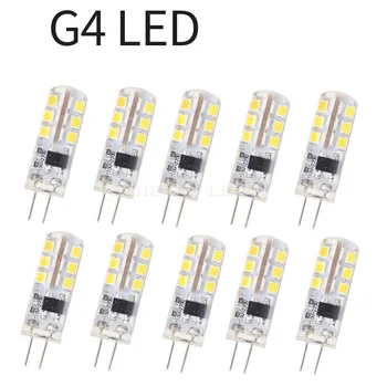 10PCS Mini G4 LED Lamp COB LED Bulb 3W 6W 9W 12W DC AC 12V LED G4 Light 360 Beam Angle Chandelier Light Replace Halogen G4 Lamps 1