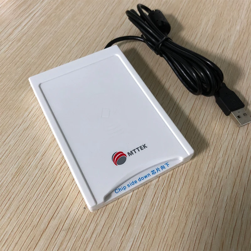 Считыватель смарт карт с двойным интерфейсом MCR0110 совместимый ISO7816 14443 NFC MIFARE FeliCa| |