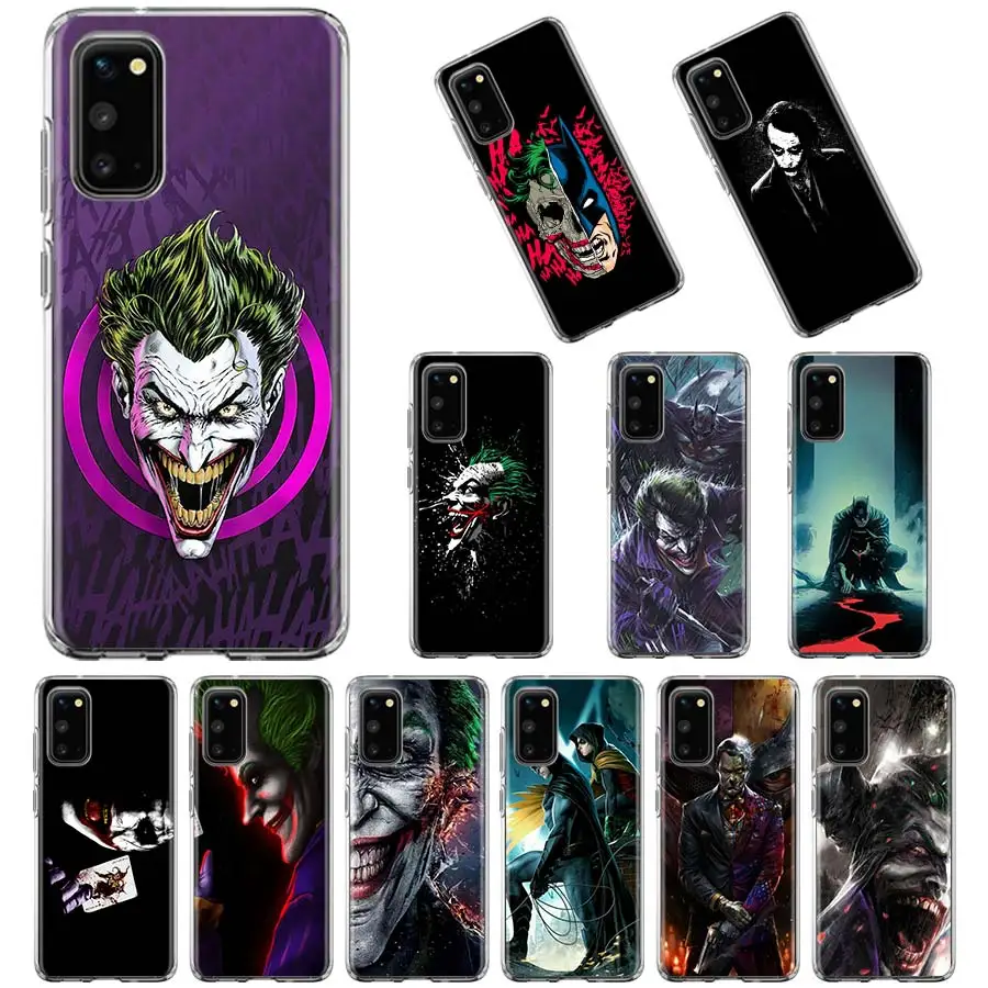Прозрачный силиконовый мягкий чехол для Samsung Galaxy S20 + Ultra S10e S10 Plus S7 S8 S9 TPU