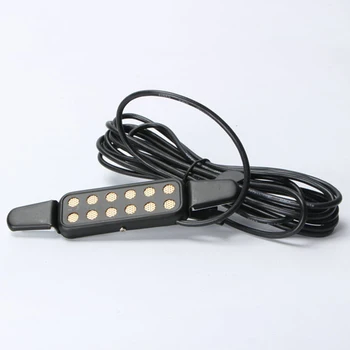 

12-hole Acoustic Guitar Sound Hole Pickup Magnetic Transducer with Tone Volume Controller Audio Cable Guitar Parts & Accessories