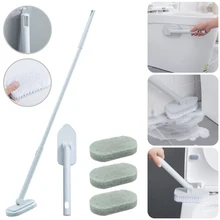 Cleaning Mop Bathroom long-handled brush bristles to scrub toilet bath brush ceramic tile floor cleaning brushes Kitchen Items