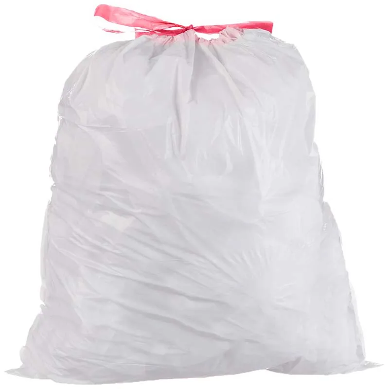 90 Pack 8/13/30 Gallon Plastic Trash Bags Extra Large Strong Drawstring Trash Bags for Room,Kitchen,Office 60x55cm