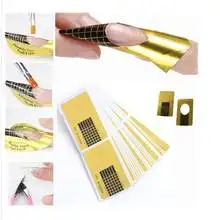 100 шт ногтей Советы Расширение формы руководство Французский DIY инструмент акриловый УФ гель
