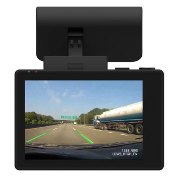 

New 3 Inch Dual Lens Image Touch-Screen 4K Ultra HD GPS WiFi Car Dash Cam Driving Recorder 2160P DVR WDR with 1080P Rear Camera