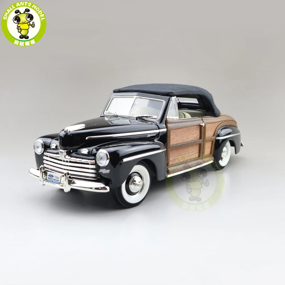 1/18 1946 Ford Sportsman Road Подпись литые игрушечные модели автомобилей для мальчиков и
