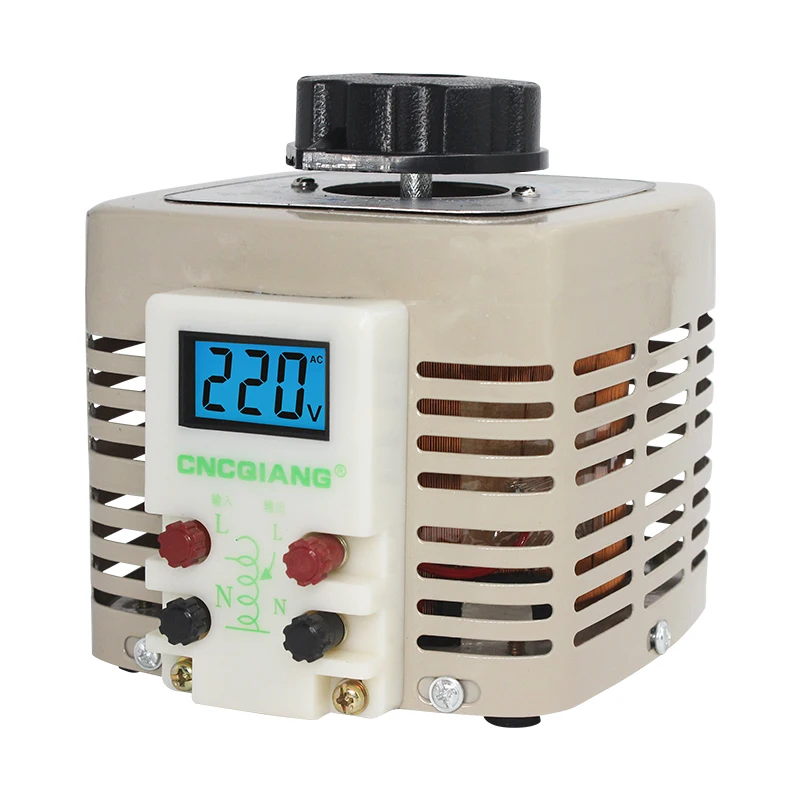 High efficiency Single Phase Variable Transformer 5000VA Autotransformer Variac