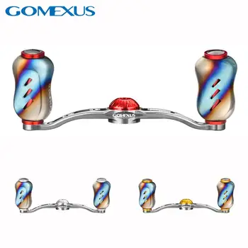 شراءGomexus بكرة مقبض باس سمك السلمون المرقط الصيد ل Shimano Engetsu دايوا تاتولا أبو غارسيا ، 100 مللي متر ضبط مقبض إطارات دراجة تسلق الجبال خفيفة الوزن 26.5 ج...