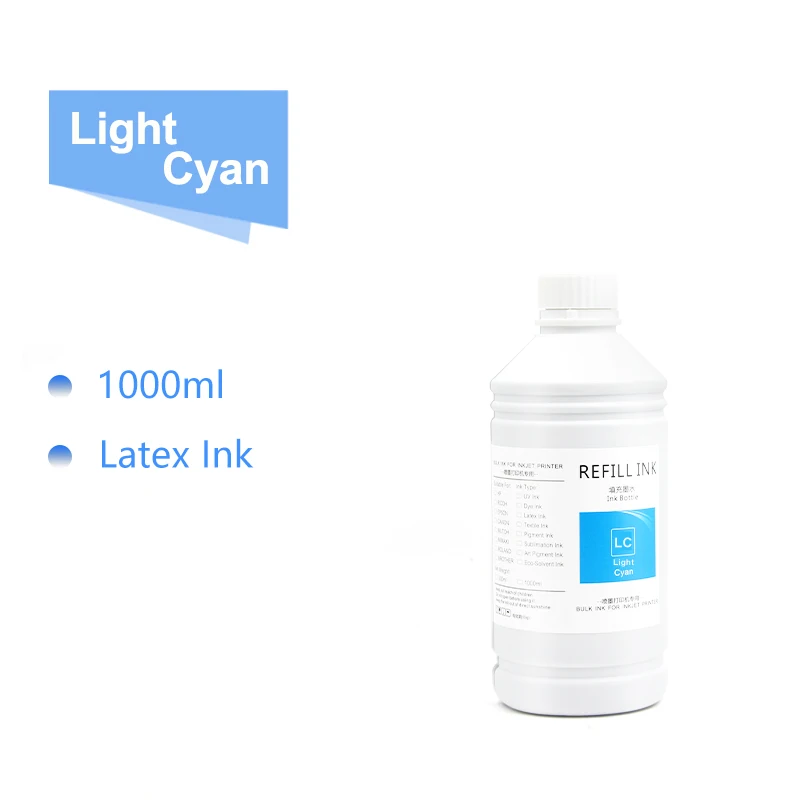 1000ml/Bottle Original Latex Ink For HP 831 For HP Latex 110 300 310 315 330 335 360 365 370 560 570 Inkjet Printer Ink