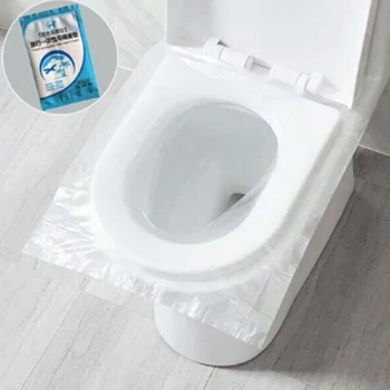 

150 Pcs Portable Disposable Toilet Seat Cover Safety Travel Bathroom Toilet Paper Pad Bathroom Accessories