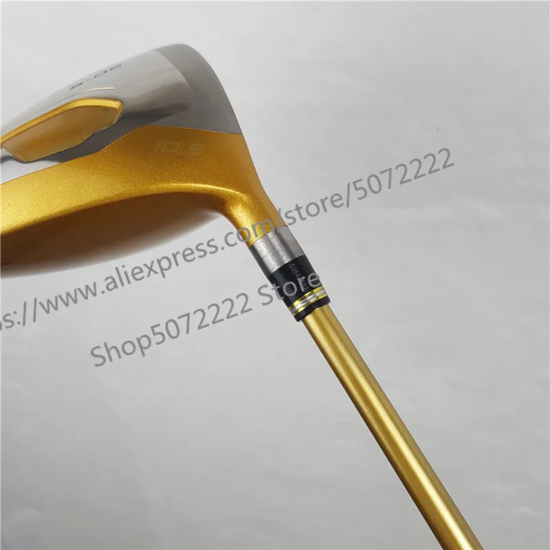 Клюшки для гольфа HONMA S-05 4 звезды золотой цвет гольф Драйвер 9.5or10.5 Лофт графитовый Вал R или S flex драйвер клюшки
