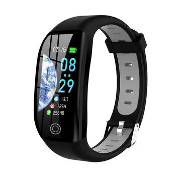 

F21 Smart Wristband IP68 Waterproof Fitness Bracelet Tracker Heart Rate Blood Pressure Monitor 1.14inch Bluetooth 4.0 Smartwatch