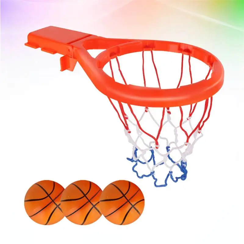 1 шт. Баскетбол Playset удовольствие от игры игрушки обруч и 3-шар для Дети