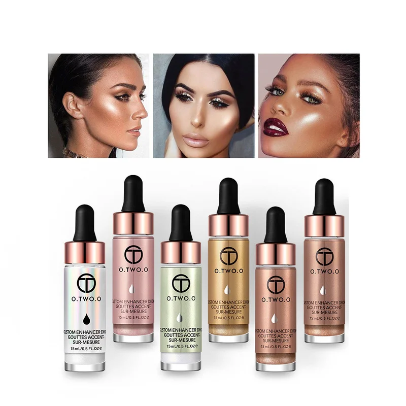 

Highlighter Face and Eyes Brightener Three-dimensional Trimming Highlighter Concealer 6 Colors Available Extra Long with Makeup
