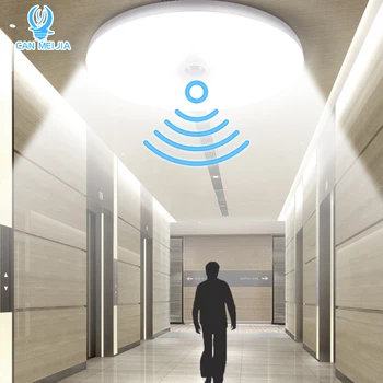 

Led Ceiling Lights 220V 12W 18W 50W 20W Ceiling Lamp with Motion Sensor Lighting Fixture Surface Mount For Living Room Bedroom