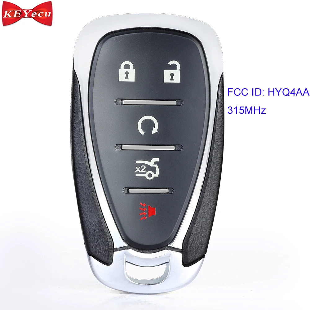 KEYECU для Chevrolet Cruze- Sonic дистанционный ключ-брелок от машины FCC ID: HYQ4AA 315 МГц ID46 чип