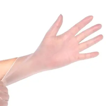 

Kitchen /Work Gloves Suit Dust-proof Gloves One times pvc hands Gloves 50 pairs household cleaning use
