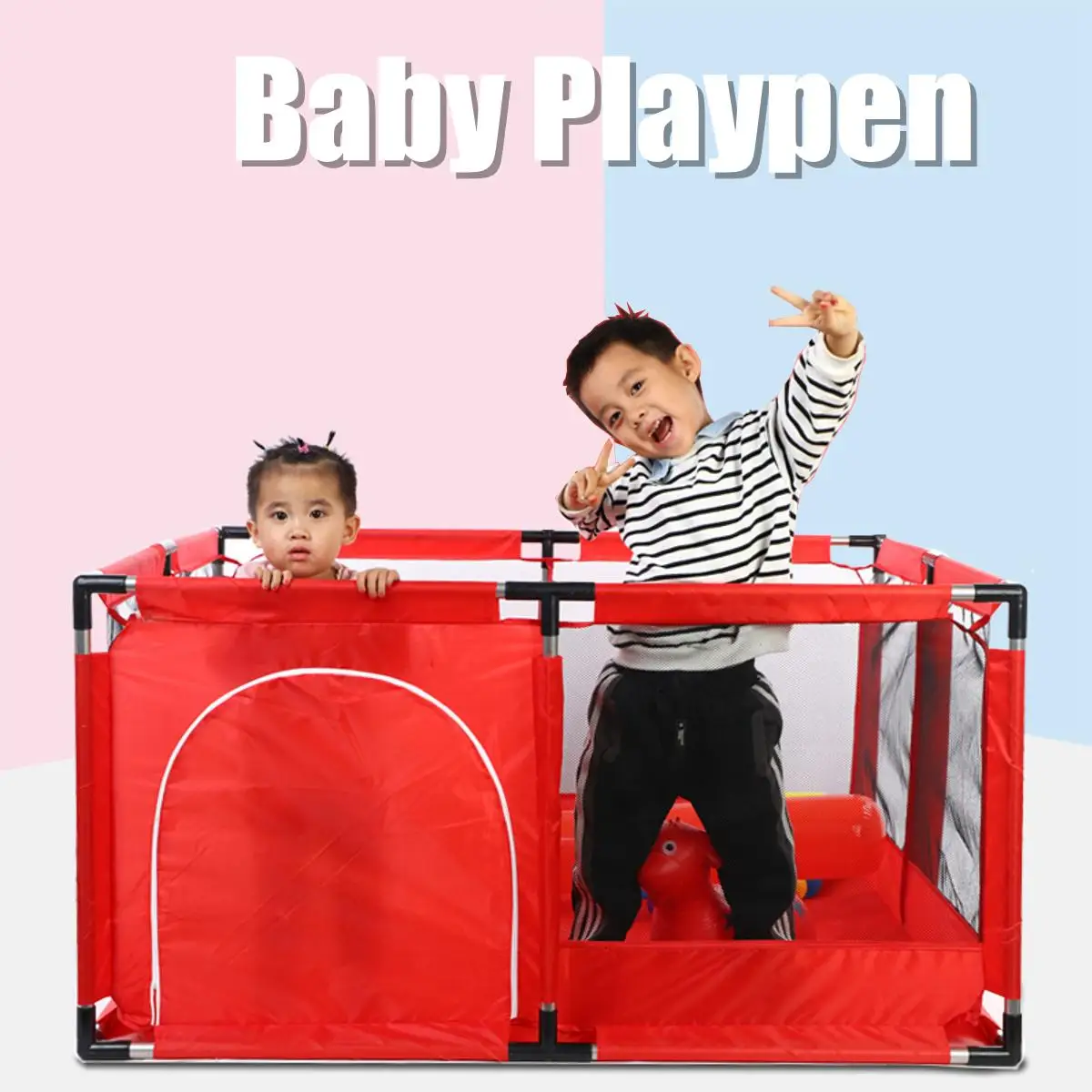 Folding Baby Playpen Fence Newborn Crawling Safety Barrier House Tent Playpen Game For Baby Pool Children Playpen Kids Barrier