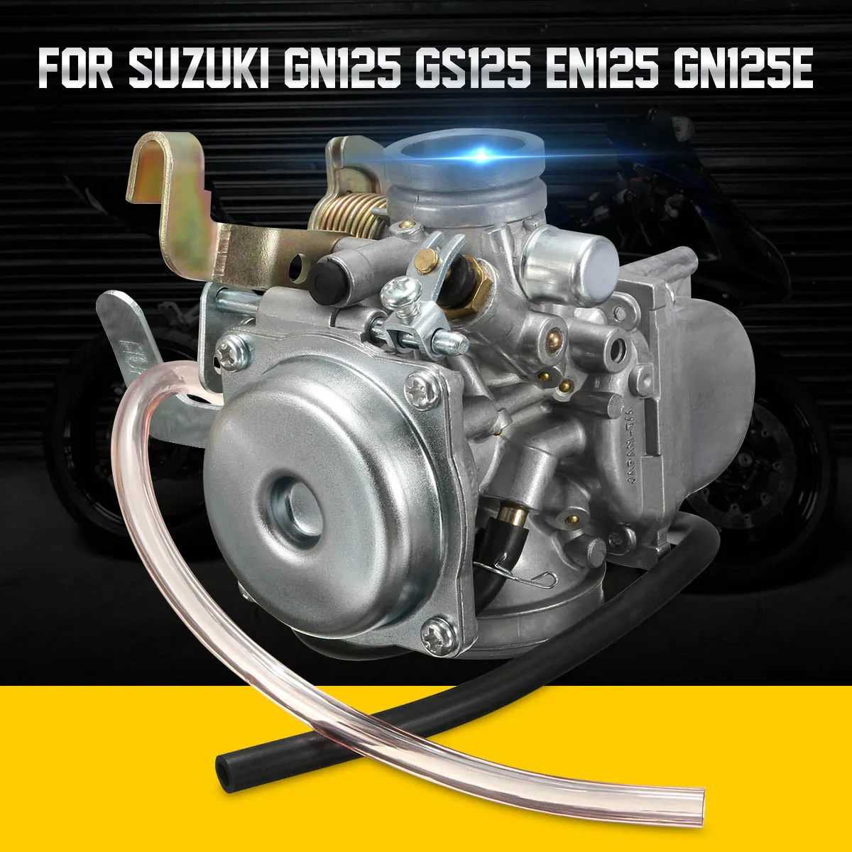 Мотоцикла карбюратор арматура карбюратора для Suzuki GN125 1994 1995 1996 97 98 99 2000 2001 GS125 EN125 GN125E 26 мм мотоцикл части