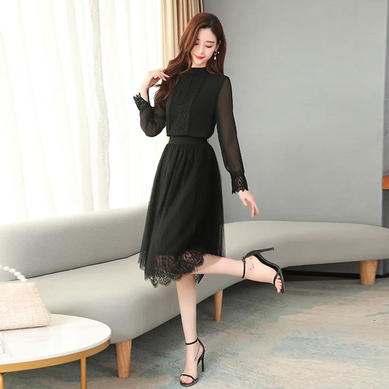 

2020 Early Spring New Style Young-Style Royal Sister Elegant WOMEN'S Suit Western Style by Age Casual Two-Piece Skirt Short-heig