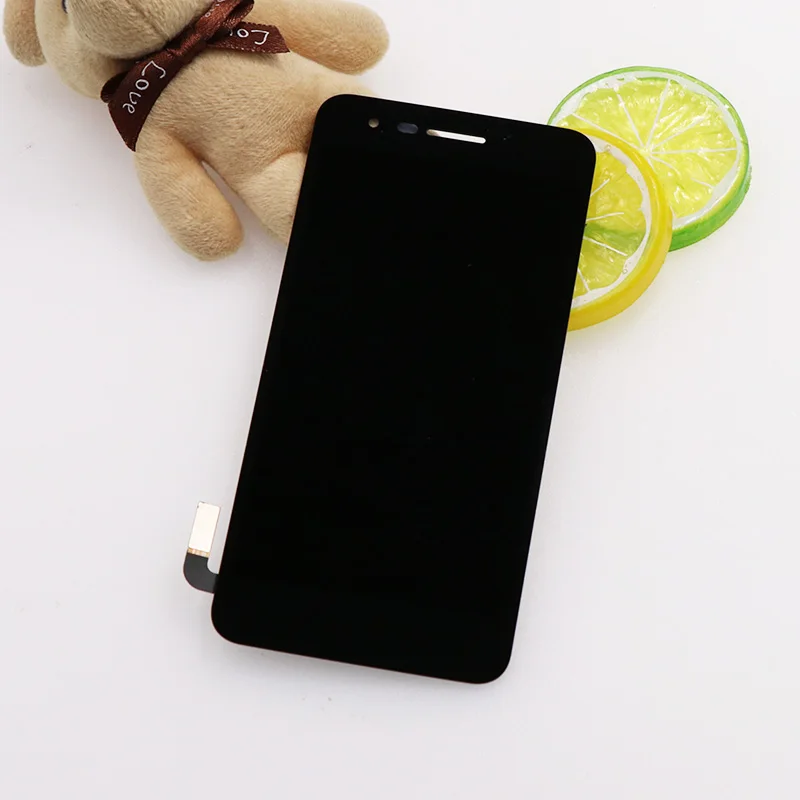 5,0 дюймовый ЖК-дисплей для LG K8 SP200 X210 Aristo 2 Plus сенсорный экран телефон lcd s дигитайзер Запасные части+ Инструменты - Цвет: Black