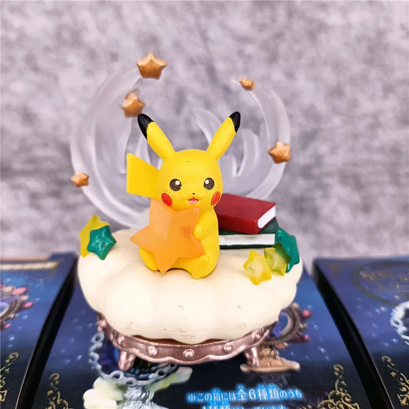 gi joe toys Genuine Pokemon Blind Box Starry Sky Sleep Edition Figures Pikachu Umbreon Jirachi Lapras Espeon Gardevoir Decoration ModelDolls hulk toys