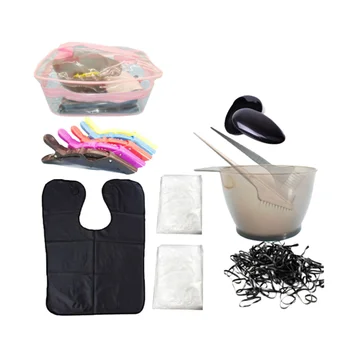 

8pcs Hair Dye Tools Simple One-Time Hair Color Tools Comb Cappa for Woman