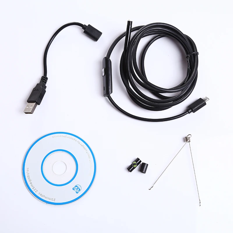 Эндоскопа камера 6LED для Android 1,3 MP 5,5 мм Бороскоп USB 1/1. 5/2/3,5/5 м Змеиный водонепроницаемый трубчатый Телефон IP67 осмотр - Цвет: 1.5m