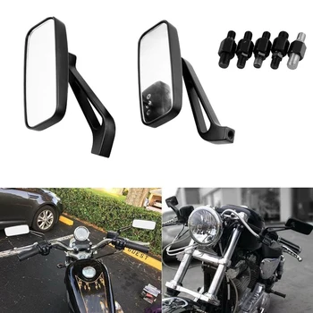 

Motorcycle Rear View Side Mirrors Universal 8/10Mm for Honda Yamaha Kawasaki Street Sports Bike Chopper Cruiser
