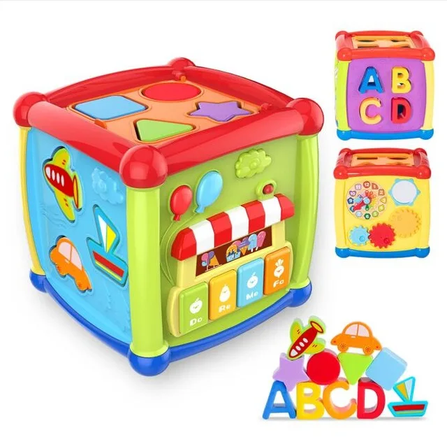 toddler learning cube