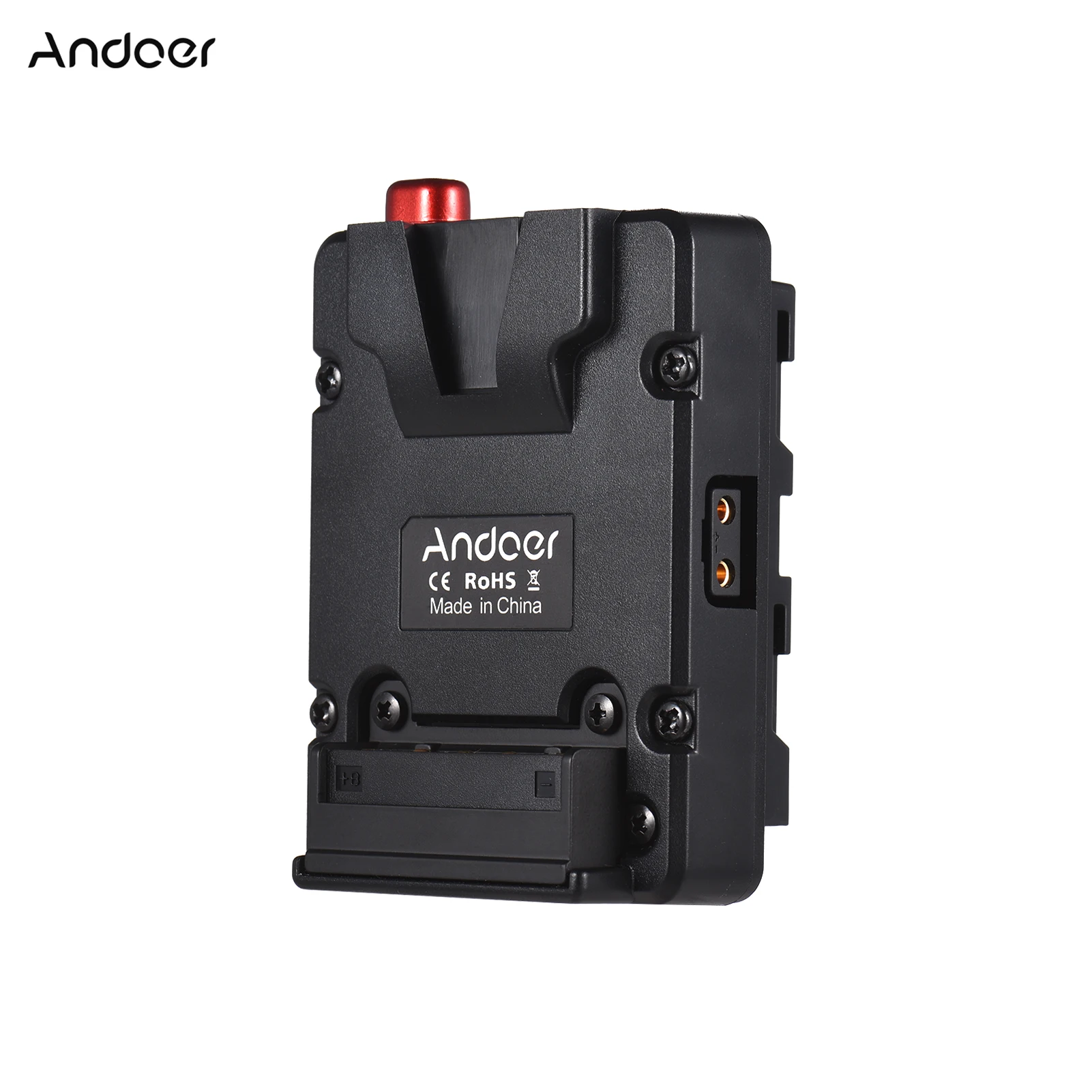 Andoer Mini Nano V-lock крепление для аккумулятора адаптер питания пластина стандартного