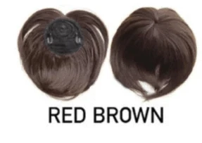 Red brown Шелковистые заколки для волос, термостойкие накладные волосы для женщин, доступны для женщин, термостойкие накладные волосы на каждый день - Цвет: Red brown
