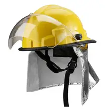 Пожарный защитный шлем анти-коррозионная радиационная защита жаростойкая Изоляция высокая термостойкость