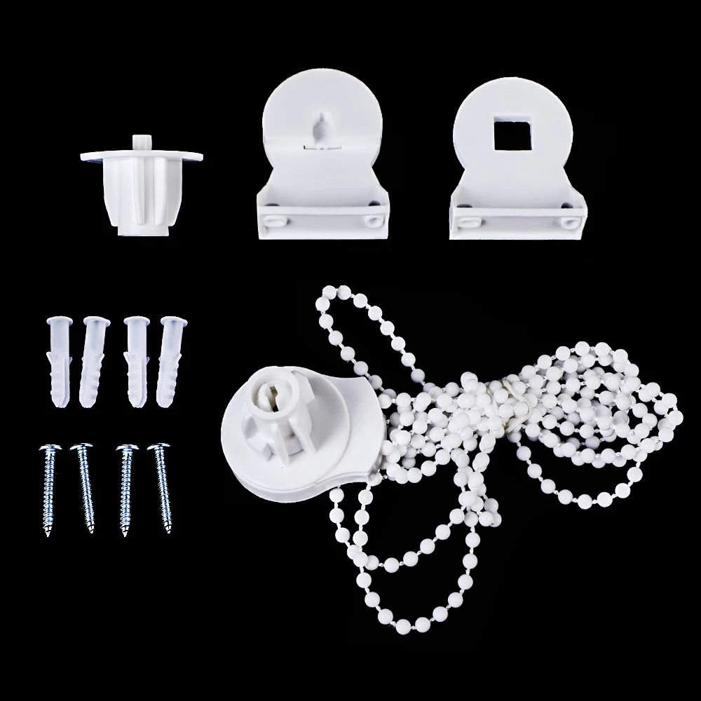 

Bracket Bead Chain Curtain Accessories Window Treatments Hardware Roller Blind Shade Kit Cluth Control Ends 25mm Home Decor