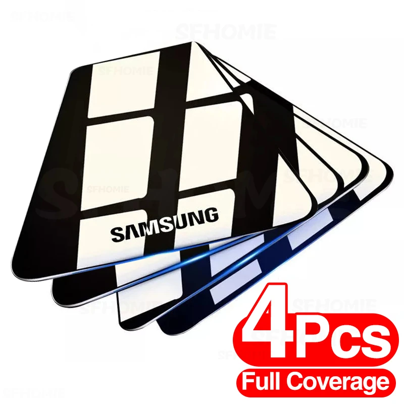 4 шт. закаленное защитное стекло для Samsung Galaxy A51 A71 A50 A70 Защитное стекло для экрана A20E A10 A30 A40 A60 A80 A90|Защитные стёкла и плёнки| | АлиЭкспресс