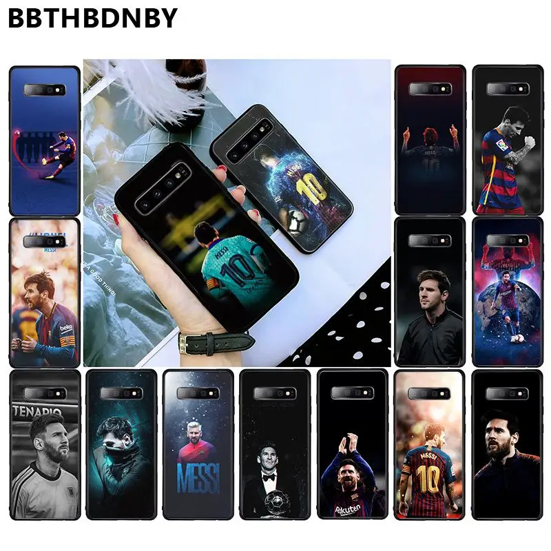 

For Galaxy S10 Messi coque Luxury High-end phone Case for Samsung S9 plus S6 edge plus S7 edge S8 plus S10 plus