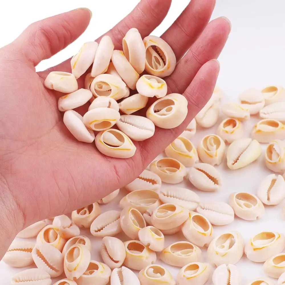 20pcs Natural Sea Shell Conch Loose Beads For Home Decoration DIY Earring Bracelet Craft Pendant Jewelry Making Accessories | Украшения и
