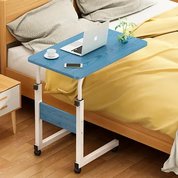 

Modern and stylish simple bedside table with pulley storage space small table student dormitory portable bedroom desk LX110407