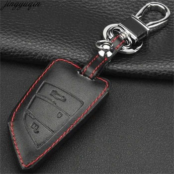 

3 button Leather Car Key case Cover for BMW F30 F20 X5 X6 X7 Smart Key Cover