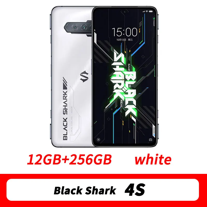 8gb ram ddr4 Original BlackShark 4S 5G SmartPhone 6.67 inch 144Hz AMOLED Snapdragon 870 Octa Core 120W SuperCharge 48MP Triple Camera NFC ram memory 8GB RAM