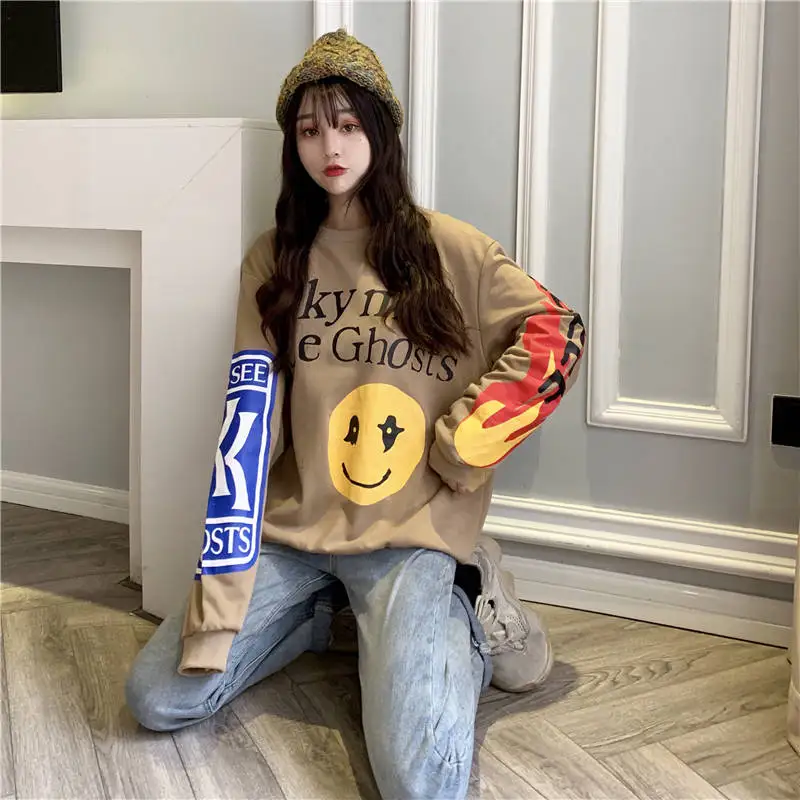 Осень Kanye West толстовки для мужчин и женщин s KIDS SEE GHOSTS FREEEE ASAP Rocky CPFM w. W. W. C. D толстовка с капюшоном для женщин