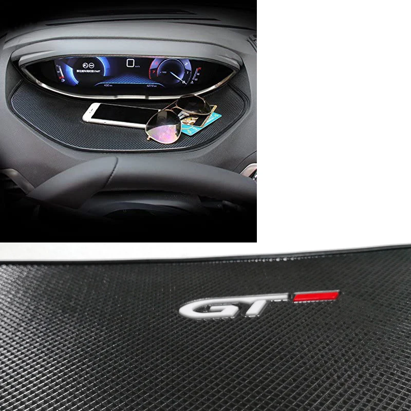 Для автомобилей Peugeot 3008 4008 5008 GT 2016 2017 2018 клейкая противоскользящая подкладка для