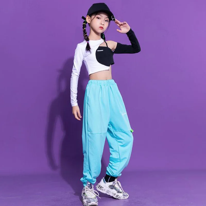 Hip Hop Clothing off Shoulder Crop Tops 