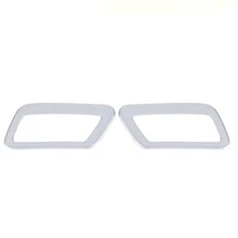 Аксессуары для NISSAN Qashqai Chrome приборной панели, устанавливаемое на вентиляционное отверстие в салоне автомобиля накладка ободок гарнир передняя вставка на выходе 2 шт./компл